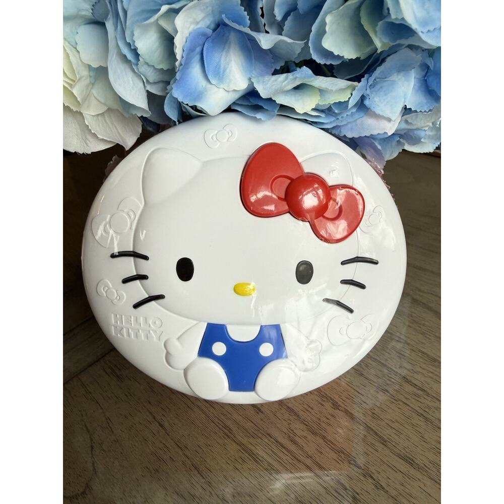 Sanrio Hello Kitty Wet Wipes Red Dispenser Tub + 80 Wipes - Japan Exclusive New
